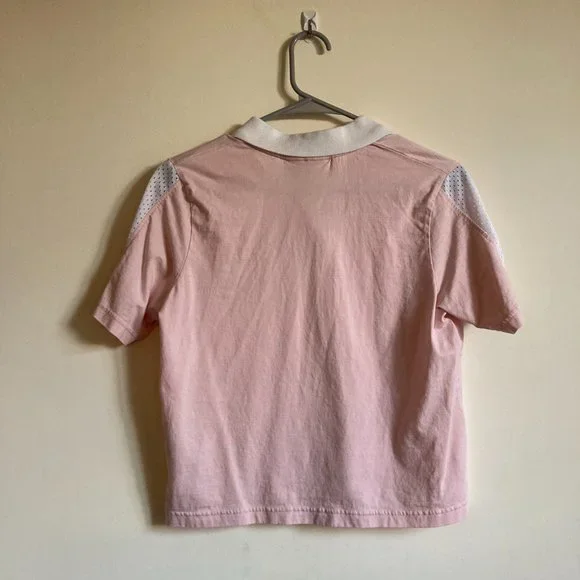 Fila Adiella Mesh Trim Crop Polo - Picture 3 of 3